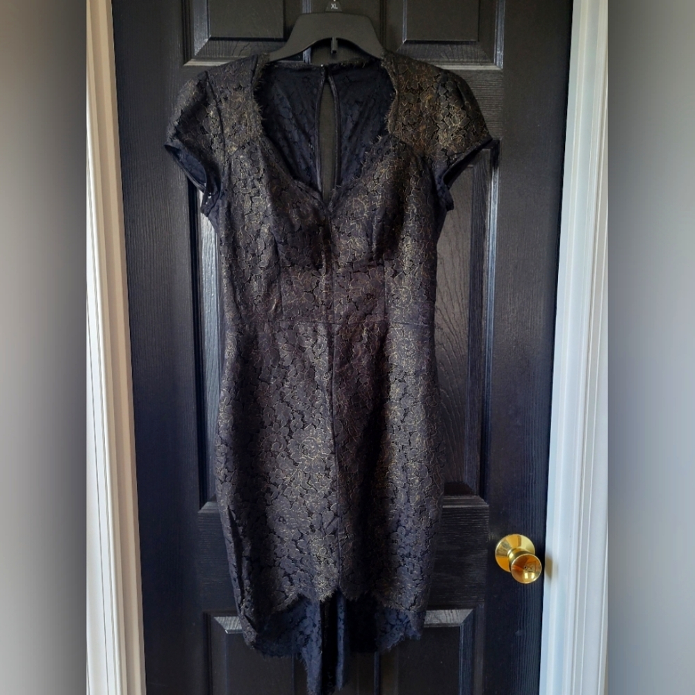 BEBE High Low Lace Dress Size 6